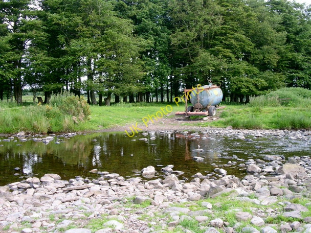 Photo 6"x4" Ford on the farm track to Gartfairn Balmaha c2009