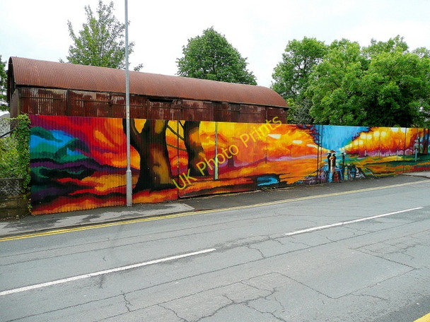 Photo 6"x4" Mural on Trenchard Street, Ross-on-Wye 3 Ross-on-Wye c2009