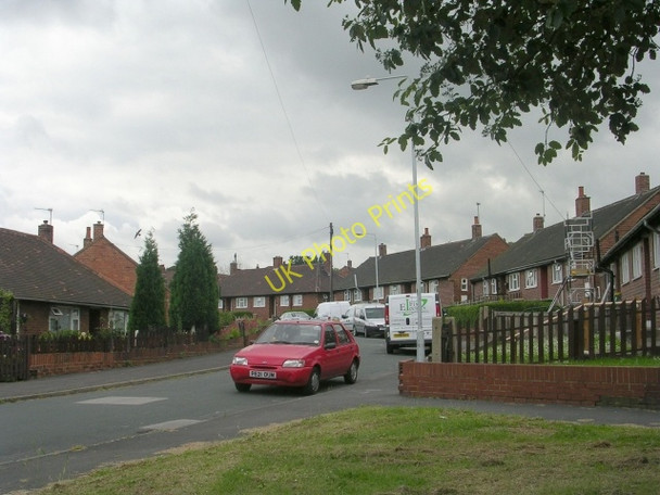Photo 6"x4" Lime Crescent - Beech Street Moorthorpe c2009
