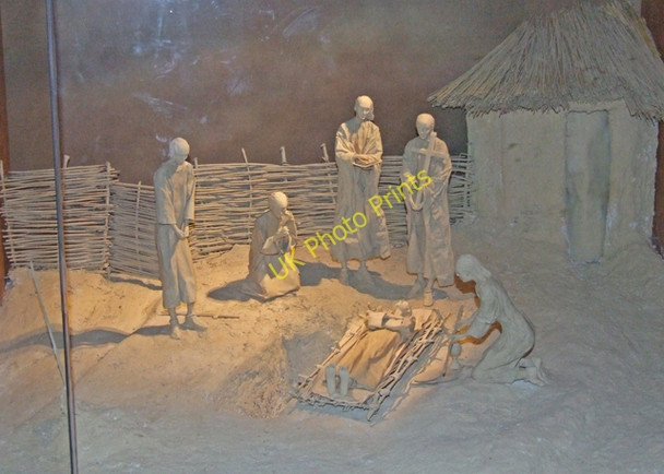 Photo 6"x4" Clonmacnoise visitor centre exhibit Clonmacnoise c2008 P1