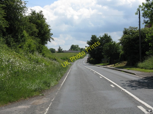 Photo 6"x4" A417, Looking South Ashperton c2009