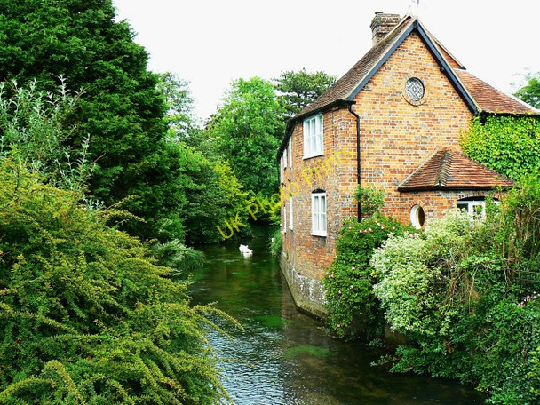 Photo 6"x4" A small river, High Street, Hungerford Hungerford\/SU3368 c2009