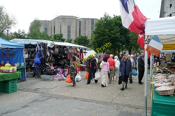 Photo 6"x4" Hosier Street market Reading c2009 P1