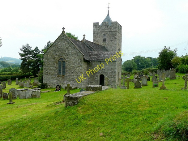 Photo 6"x4" Ss. Peter and Paul's church, Whitney-on-Wye Whitney-on-Wye c2009