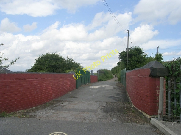 Photo 6"x4" Bridge WAG 1-18 - Hammer Lane Sharlston Common c2009