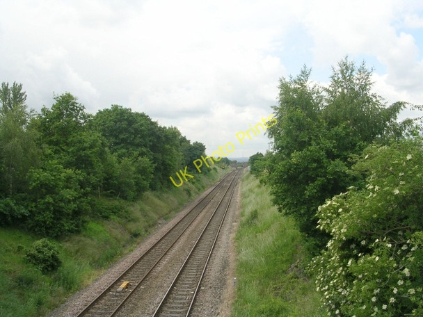 Photo 6"x4" View from Bridge WAG 1-18 - Hammer Lane Sharlston Common c2009