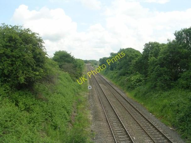 Photo 6"x4" View from Bridge WAG 1-18 - Hammer Lane Sharlston Common c2009 P1