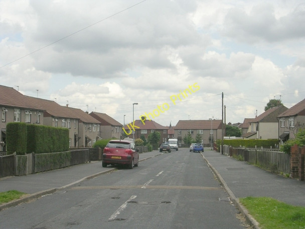 Photo 6"x4" Woodside Avenue - Wood Street Sharlston c2009