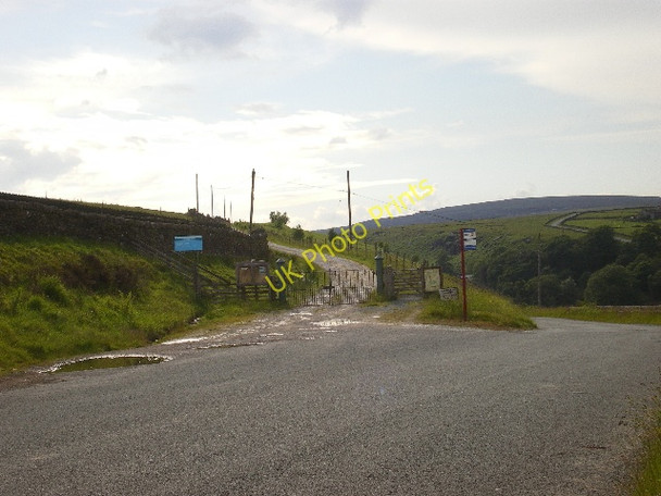 Photo 6"x4" Entrance to Gorple Lower Reservoir Rodmer Clough c2009