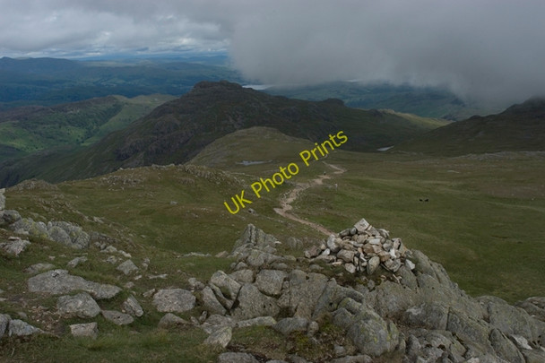 Photo 6"x4" Path to Crinkle Crags Cockley Beck\/NY2401 c2009