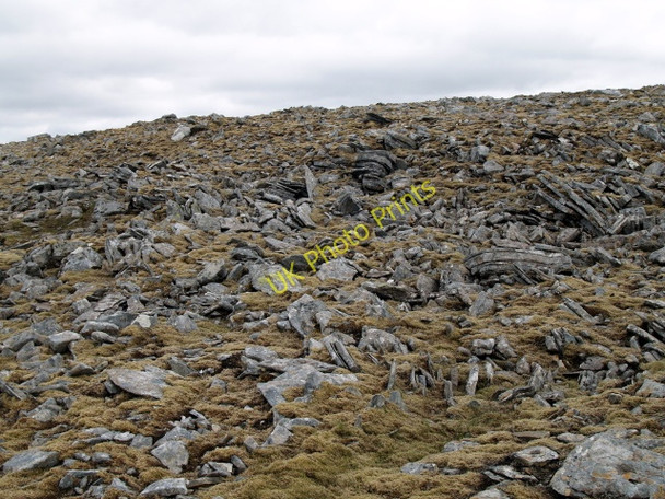 Photo 6"x4" Boulder field below summit, An Sgarsoch An Sgarsoch c2009