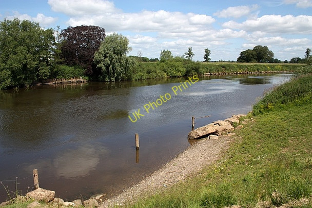 Photo 6"x4" River Severn - cattle  access or crossing point Church End\/SO8341 c2009