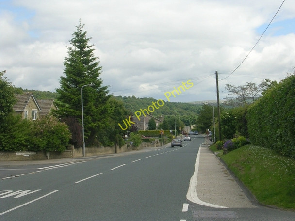 Photo 6"x4" Long Lane - viewed from North Walk Harden\/SE0838 c2009