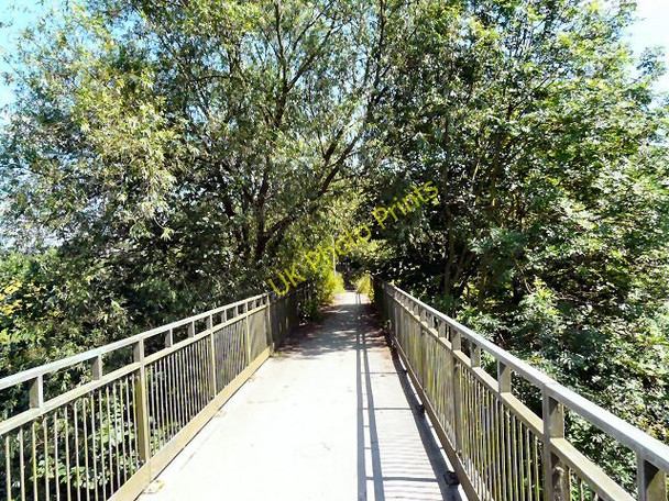 Photo 6"x4" Last footbridge over the Tame Stockport\/SJ8990 c2009