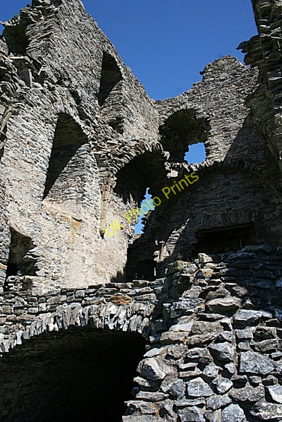 Photo 6"x4" Auchindoun Castle Keep Dufftown c2009