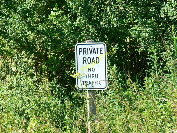 Photo 6"x4" Private road entrance, Durley Durley\/SU2364 c2009