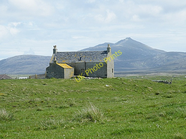 Photo 6"x4" Abandoned Croft House Staoinebrig c2009