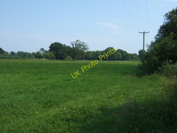 Photo 6"x4" Field crossed by the Templer Way Preston\/SX8574 c2009