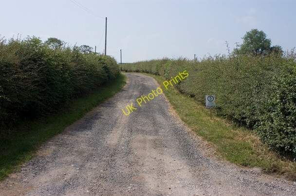 Photo 6"x4" Entrance to Island Farm Winmarleigh Moss c2009