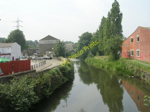 Photo 6"x4" Calder & Hebble Navigation - Anchor Bridge, Briggate Brighouse\/SE1423 c2009 P1