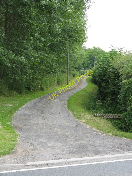 Photo 6"x4" Access To Claston Farm Dormington c2009