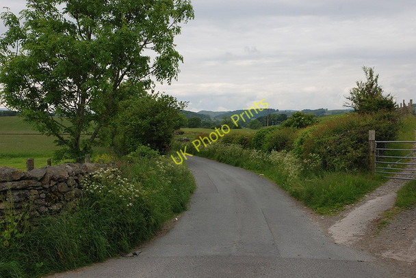 Photo 6"x4" Minor road to Bowston Bowston c2009