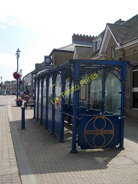 Photo 6"x4" Bus Shelter Rothwell\/SE3428 c2009