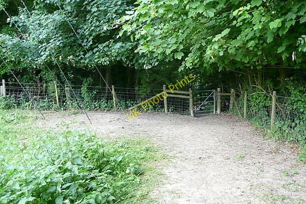 Photo 6"x4" End of the footpath Cold Harbour\/SU6379 c2009