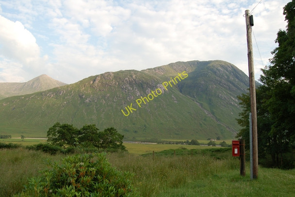 Photo 6"x4" Letter box. Druimacoish, Glen Etive Druimachoish c2009