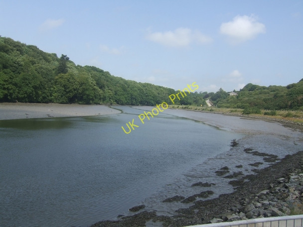 Photo 6"x4" Upstream of the new road bridge Belgooly c2009