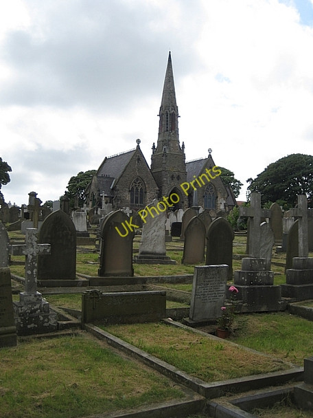 Photo 6"x4" Cemetery Chapels Larpool Lane Whitby\/NZ8910 c2009