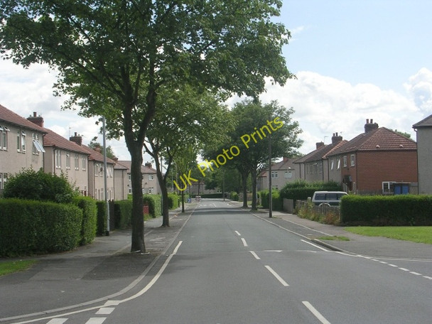 Photo 6"x4" Waterton Road - viewed from Gissing Road Horbury c2009