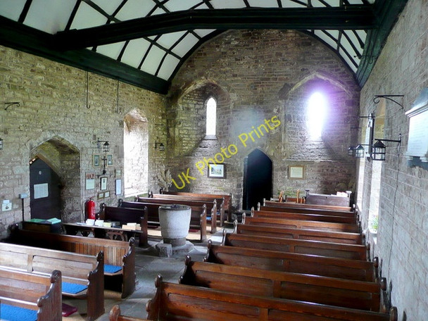 Photo 6"x4" St. Mary the Virgin's church, Welsh Newton - interior Welsh Newton c2009