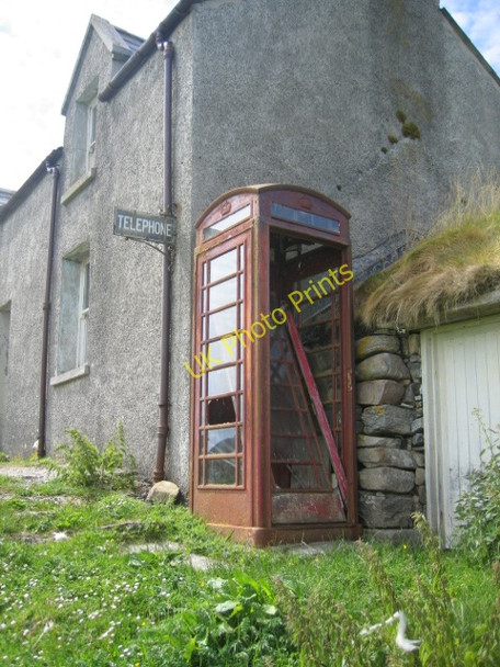Photo 6"x4" Scarp Phone Kiosk Huisinis c2009