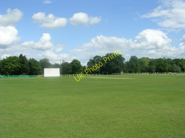 Photo 6"x4" Cricket Field - Arthington Lane Pool\/SE2445 c2009