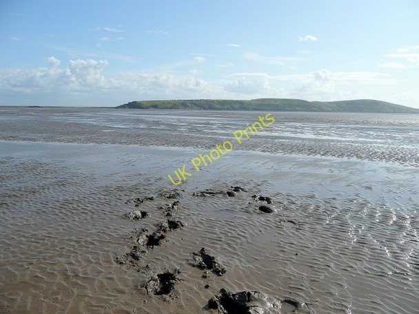 Photo 6"x4" The mud of Weston Bay 4 Weston-super-Mare c2009