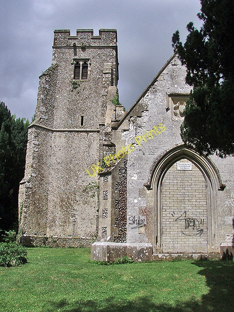 Photo 6"x4" St. Mary's Church, Eastwell Park Eastwell Park\/TR0147 c2009