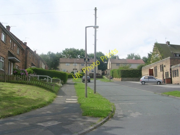 Photo 6"x4" Northwood Crescent - Idlethorp Way Bank Top\/SE1836 c2009