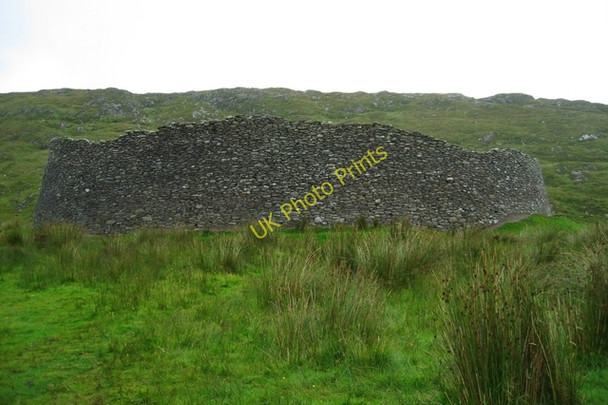 Photo 6"x4" Staigue stone fort Castle Cove c2004