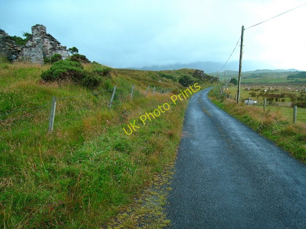 Photo 6"x4" Road near Roshin Castlebane c2009