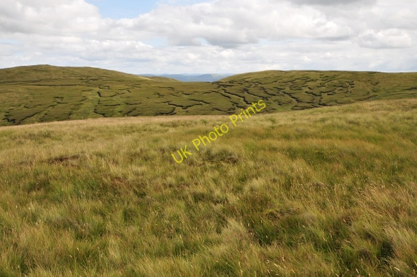 Photo 6"x4" View from the side of Penbreck, looking towards Mount Glass Earncraig Hill c2009