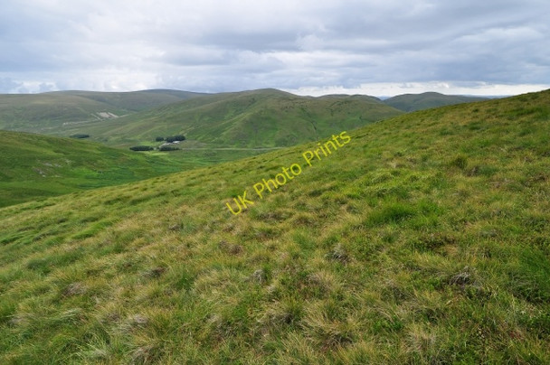 Photo 6"x4" Comb Hill: typical terrain Comb Head c2009