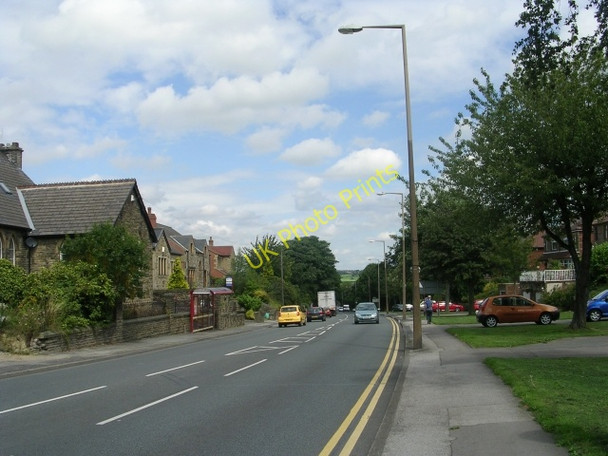 Photo 6"x4" Huddersfield Road - viewed from Norristhorpe Lane Liversedge c2009