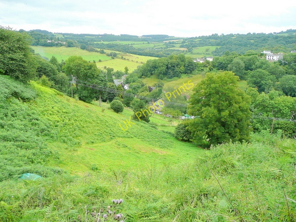 Photo 6"x4" View over Lower Lydbrook Lower Lydbrook c2009