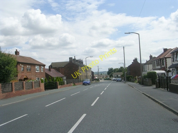Photo 6"x4" Sunny Bank Road - viewed from Robin Royd Lane Mirfield c2009 P1