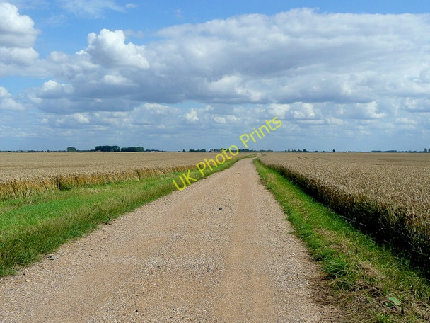 Photo 6"x4" Track from Church Farm Deeping St Nicholas c2009