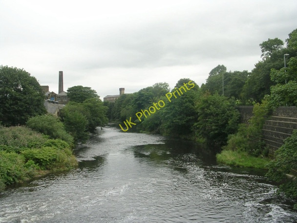 Photo 6"x4" River Calder - Thornhill Road Dewsbury c2009