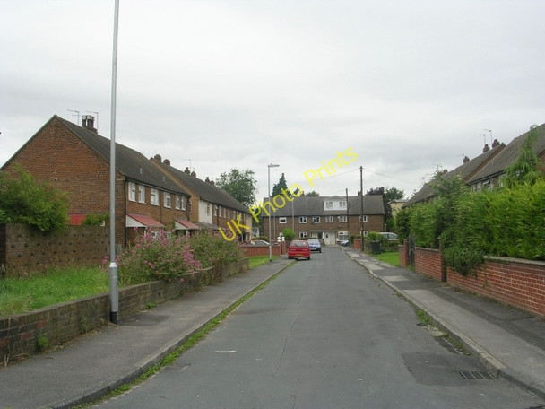 Photo 6"x4" Slaithwaite Close - Victoria Road Combs\/SE2419 c2009