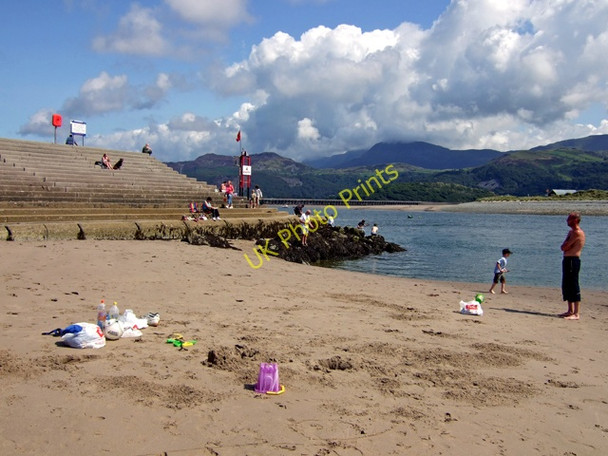 Photo 6"x4" End of the breakwater Barmouth\/Abermaw c2009