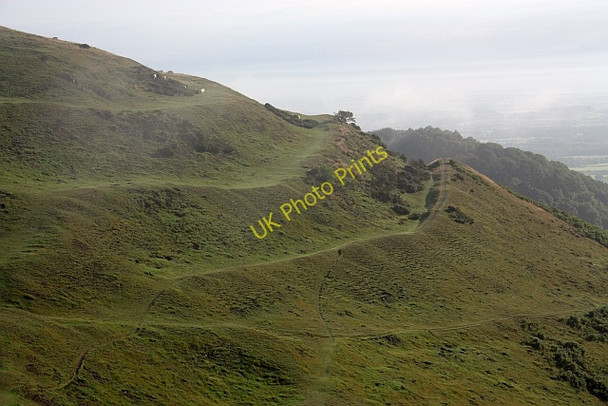 Photo 6"x4" Multivallate defences on British Camp Little Malvern c2009